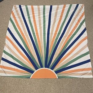Target Multicolor Sunburst Tapestry